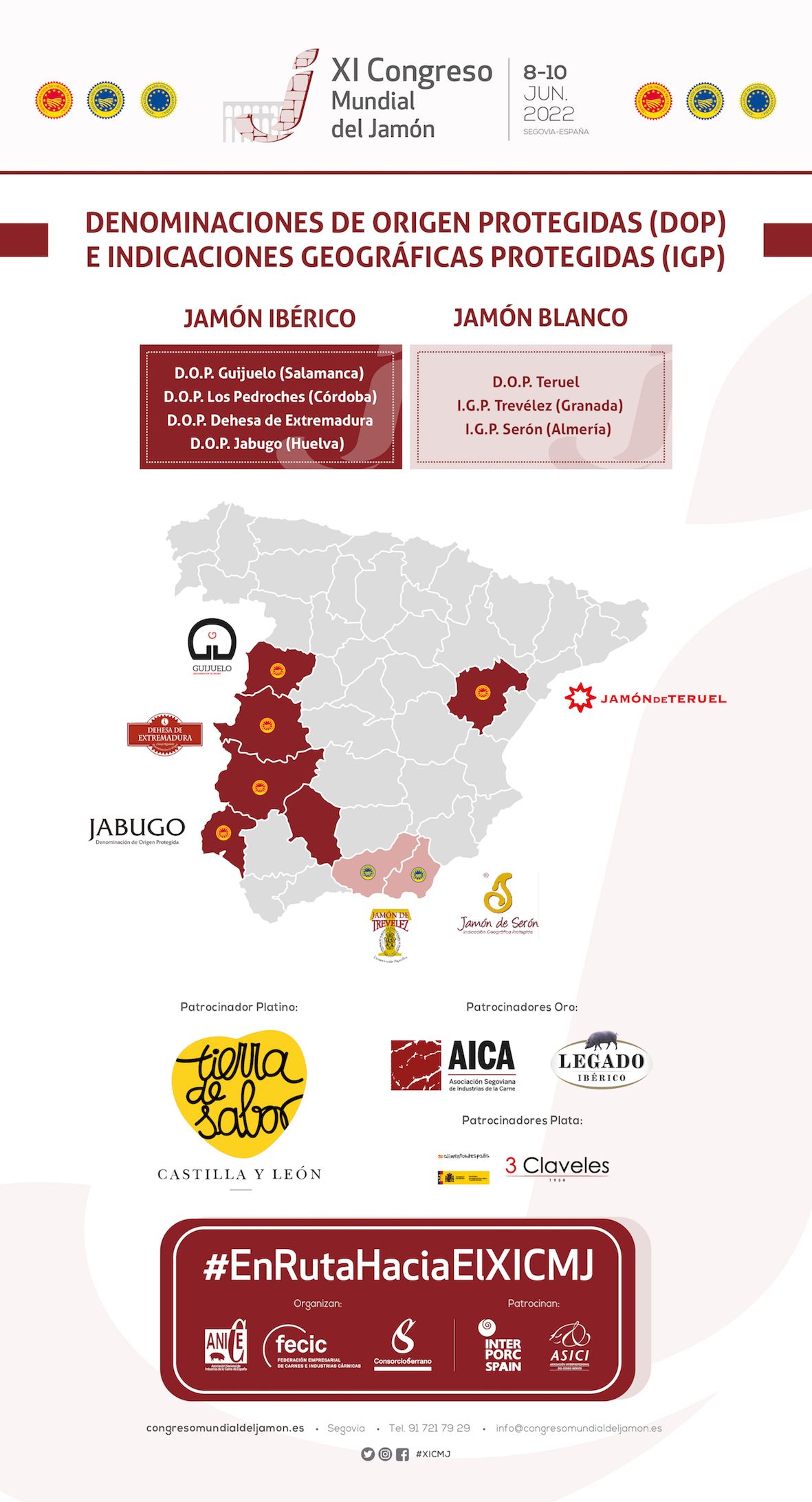 Las DOP, IGP y ETG del jamón, garantía para todos