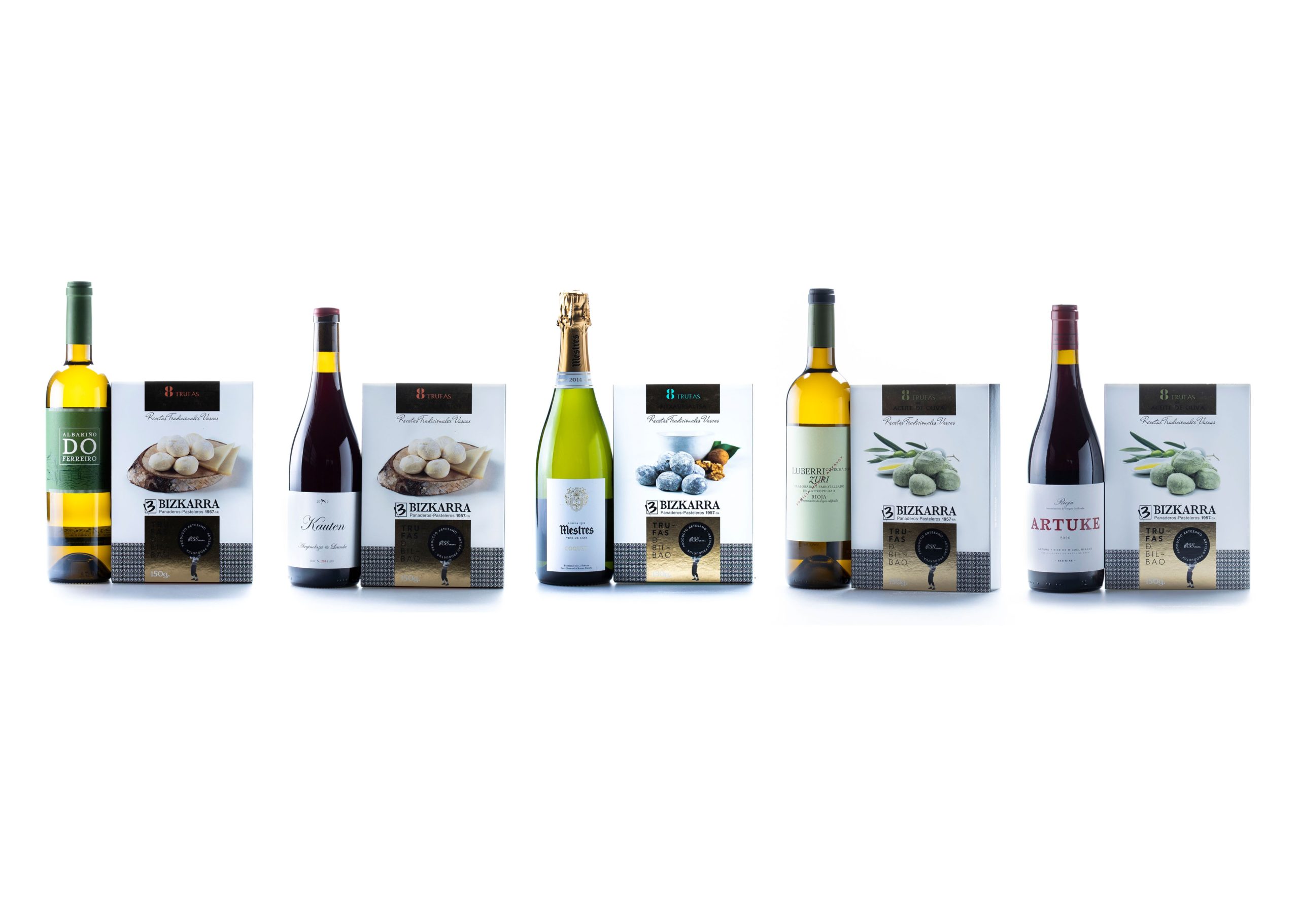 Bizkarra propone el maridaje de trufas dulces y vinos como nuevo aperitivo