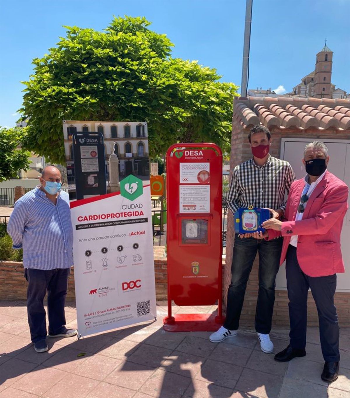 Casabermeja amplía sus espacios cardioprotegidos