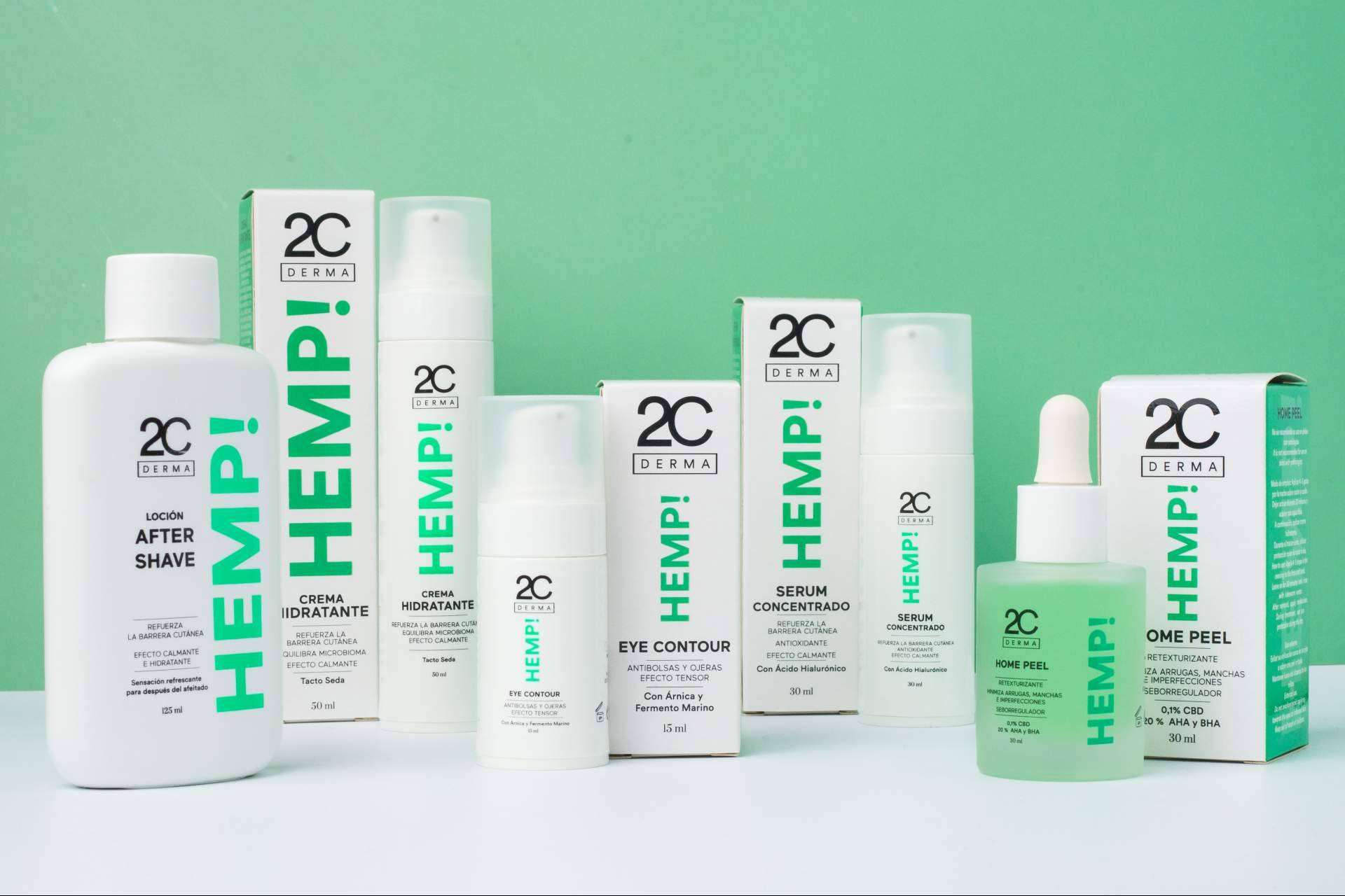 Los beneficios de la línea HEMP! de 2CDerma