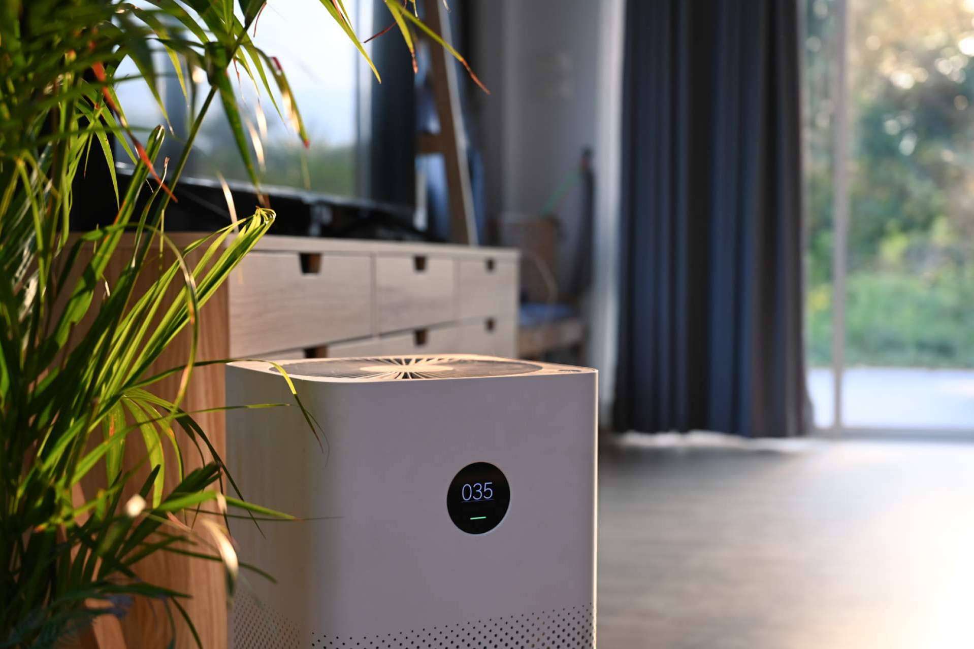 El diseño y la arquitectura sofisticada para limpiar el aire del hogar de contaminantes de GreenAir