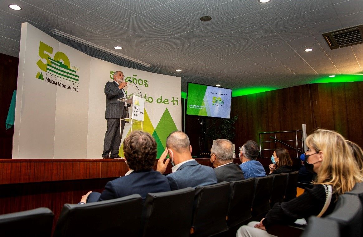 El Hospital Mutua Montañesa celebra su 50º aniversario asentado como referencia en salud laboral