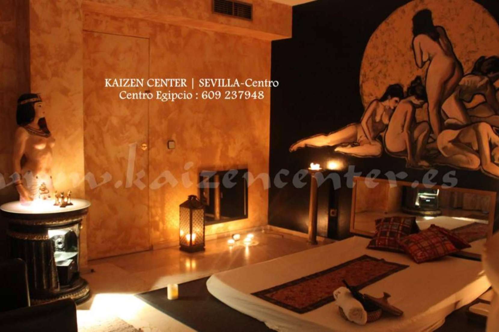 Los masajes relajantes sensoriales tantra en Sevilla de Kaizen Center
