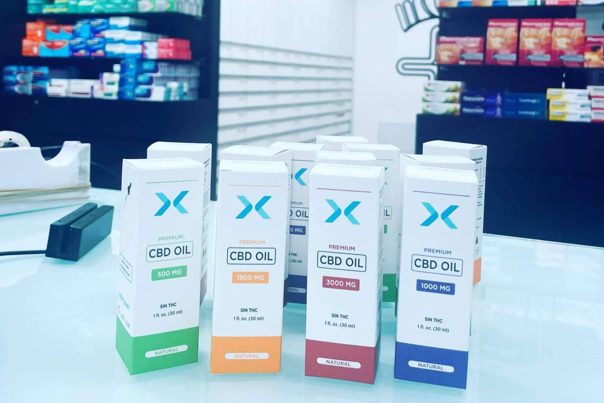 Los productos Cbdxgreen están disponibles en farmacias