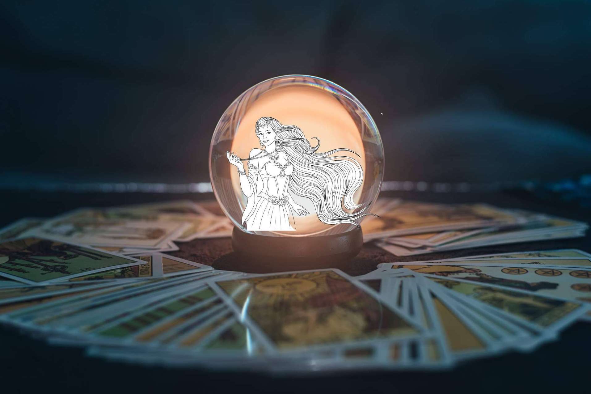Dama Mágica ayuda a solucionar situaciones complejas con el tarot universo