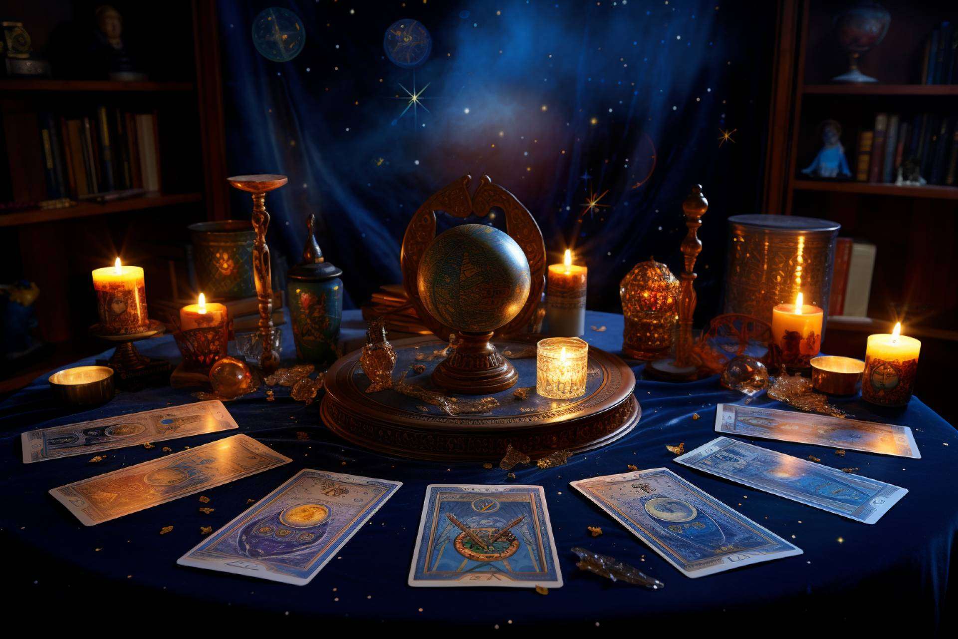 Tiradas de Tarot interactivas, con Los Arcanos